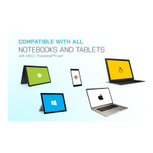i-tec C31TRAVELEASYDOCKPD laptop dock / port replicator i-tec C31TRAVELEASYDOCKPD laptop dock / port replicator