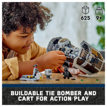 LEGO Žvaigždžių karų TIE bombonešis