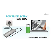 i-tec C31NANOHDM2DOCPD laptop dock / port replicator