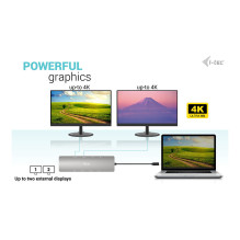 i-tec C31NANOHDM2DOCPD laptop dock / port replicator