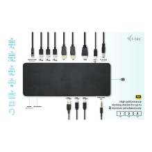 i-tec C31TRIPLEDOCKPDPRO2 laptop dock / port replicator