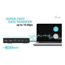 i-tec C31TRIPLE4KDOCKPD laptop dock / port replicator
