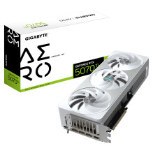 GIGABYTE GeForce RTX 5070 Ti AERO OC 16G vaizdo plokštė GIGABYTE GeForce RTX 5070 Ti AERO OC 16G vaizdo plokštė