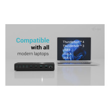 i-tec CA6MONITORDOCKPD laptop dock / port replicator