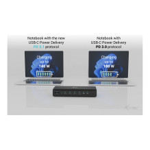 i-tec CA6MONITORDOCKPD laptop dock / port replicator