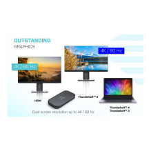 i-tec TB3HDMIDOCKPD laptop dock / port replicator
