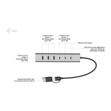 i-tec CAHUBMETAL7 interface hub i-tec CAHUBMETAL7 interface hub