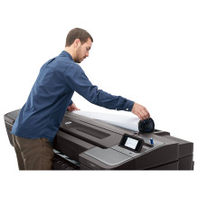 HP Designjet Z9+dr 44 colių „PostScript“ spausdintuvas su V formos apipjaustytuvu didelio formato spausdintuvas