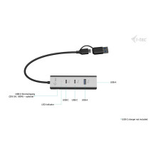 i-tec Metal CAHUBMETAL2A2CPD interface hub i-tec Metal CAHUBMETAL2A2CPD interface hub