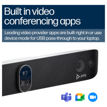 HP Poly Studio X72 All-In-One Video Bar video conferencing system HP Poly Studio X72 All-In-One Video Bar video conferencing system