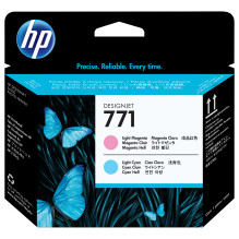 HP 771 Light Magenta / Light Cyan DesignJet Printhead print head