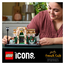 LEGO ICONS prancūzų kavinė