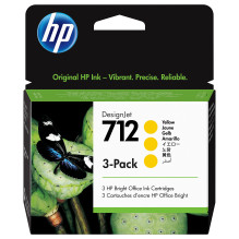 HP 712 3 vnt. pakuotėje po...