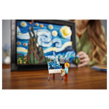 LEGO Ideas Vincentas van GoghasŽvaigždėta naktis