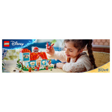 LEGO Disney Lilo ir Stitch paplūdimio namelis