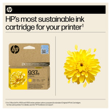 HP 937e EvoMore geltona originali rašalo kasetė HP 937e EvoMore geltona originali rašalo kasetė
