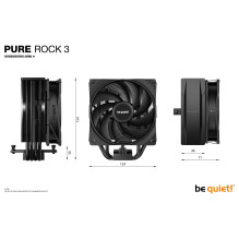 Be quiet! PURE ROCK 3 Black