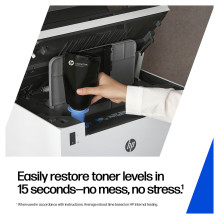 HP 143A juoda originali „Neverstop“ tonerio papildymo rinkinys, tonerio kasetė HP 143A juoda originali „Neverstop“ tonerio papildymo rinkinys, tonerio kasetė