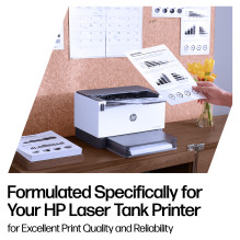 HP 143A juoda originali „Neverstop“ tonerio papildymo rinkinys, tonerio kasetė HP 143A juoda originali „Neverstop“ tonerio papildymo rinkinys, tonerio kasetė