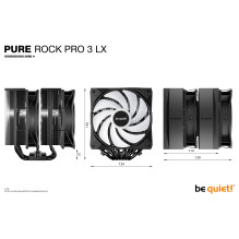 Be quiet! PURE ROCK PRO 3 LX Black