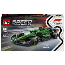 LEGO Speed Champions Aston Martin Aramco F1 AMR24 lenktyninis automobilis LEGO Speed Champions Aston Martin Aramco F1 AMR24 lenktyninis automobilis