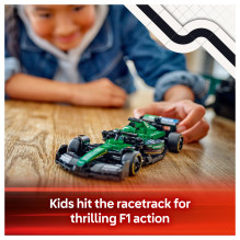 LEGO Speed Champions Aston Martin Aramco F1 AMR24 lenktyninis automobilis LEGO Speed Champions Aston Martin Aramco F1 AMR24 lenktyninis automobilis
