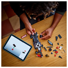 LEGO Speed Champions MoneyGram Haas F1 komandos VF-24 lenktyninis automobilis LEGO Speed Champions MoneyGram Haas F1 komandos VF-24 lenktyninis automobilis