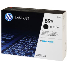 HP 89Y ypač didelės talpos juoda originali LaserJet tonerio kasetė HP 89Y ypač didelės talpos juoda originali LaserJet tonerio kasetė