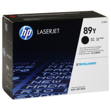 HP 89Y ypač didelės talpos juoda originali LaserJet tonerio kasetė HP 89Y ypač didelės talpos juoda originali LaserJet tonerio kasetė