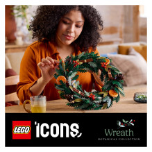 LEGO Botanicals Wreath LEGO Botanicals Wreath