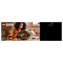 LEGO botanikos vainikas LEGO botanikos vainikas