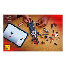 LEGO Speed Champions MoneyGram Haas F1 komandos VF-24 lenktyninis automobilis LEGO Speed Champions MoneyGram Haas F1 komandos VF-24 lenktyninis automobilis