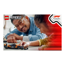 LEGO Speed Champions McLaren F1 komandos MCL38 lenktyninis automobilis LEGO Speed Champions McLaren F1 komandos MCL38 lenktyninis automobilis