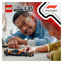 LEGO Speed Champions McLaren F1 komandos MCL38 lenktyninis automobilis LEGO Speed Champions McLaren F1 komandos MCL38 lenktyninis automobilis
