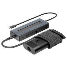 HP universalus USB-C šakotuvas ir nešiojamojo kompiuterio įkroviklis HP universalus USB-C šakotuvas ir nešiojamojo kompiuterio įkroviklis