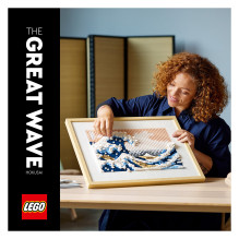 LEGO ART Hokusai – Didžioji banga