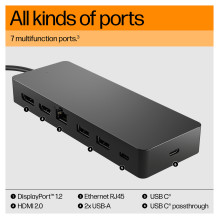 HP Universal USB-C Hub and Laptop Charger Combo