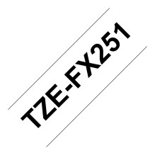 Brother TZE-FX251 etikečių spausdinimo juosta Brother TZE-FX251 etikečių spausdinimo juosta