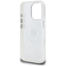 Karl Lagerfeld IML Karl Head Logo MagSafe Case for iPhone 16 Pro Max - Gray