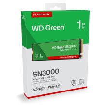 „Western Digital Green WD SN3000 NVMe“