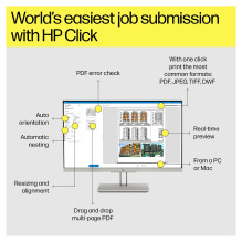HP Designjet T2600 36-in PostScript Multifunction Printer large format printer