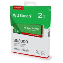 „Western Digital Green WD SN3000 NVMe“