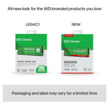 „Western Digital Green WD SN3000 NVMe“