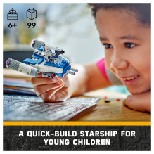 LEGO Star Wars Kapitono Rekso Y-Wing mikrokovotojas