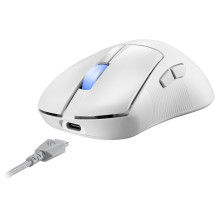 ASUS ROG Keris II Ace Wireless AimPoint White mouse