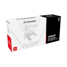 PowerColor Hellhound Radeon RX 9070 XT Spectral White