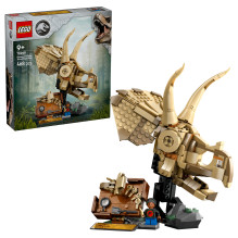 LEGO Jurassic World dinozaurų fosilijos: Triceratopso kaukolė