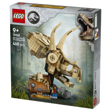 LEGO Jurassic World dinozaurų fosilijos: Triceratopso kaukolė
