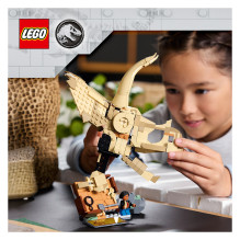 LEGO Jurassic World dinozaurų fosilijos: Triceratopso kaukolė