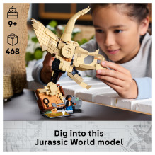 LEGO Jurassic World dinozaurų fosilijos: Triceratopso kaukolė